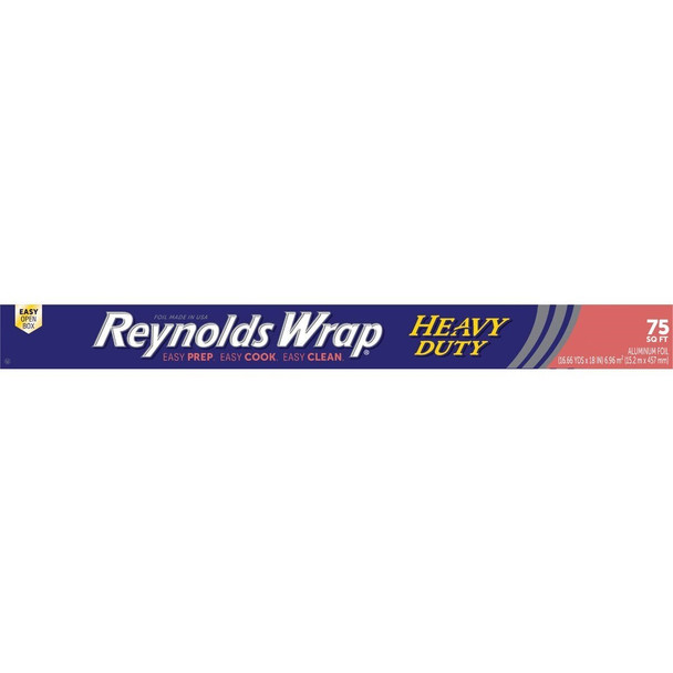 F28028 Reynolds Wrap 75 Sq. Ft. Heavy-Duty Aluminum Foil