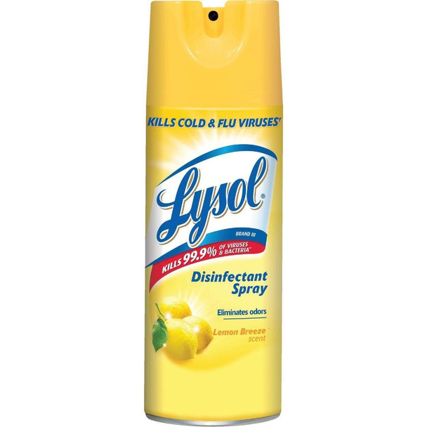 1920087871 Lysol 12.5 Oz. Lemon Breeze Disinfectant Spray