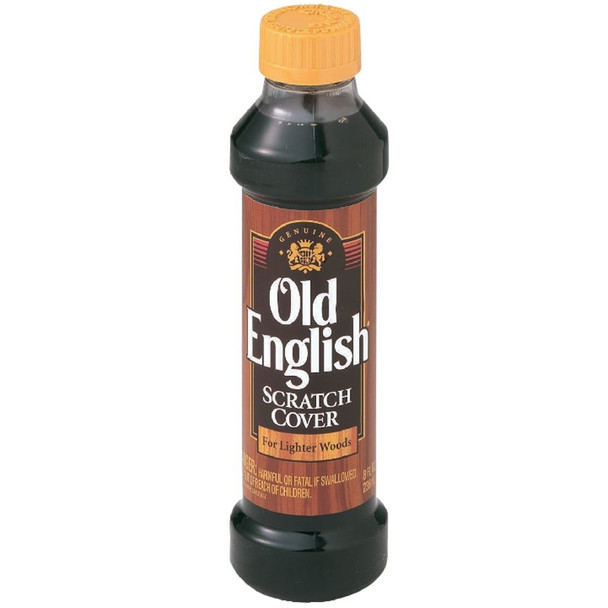 6233875462 Old English 8 Oz. Scratch Cover Wood Polish for Light Wood