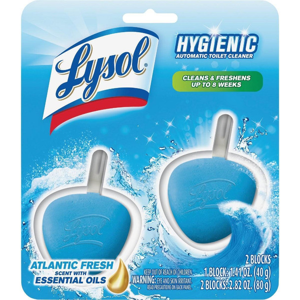83721 Lysol Atlantic Fresh Scent Complete Clean Automatic Toilet Bowl Cleaner (2-Pack)