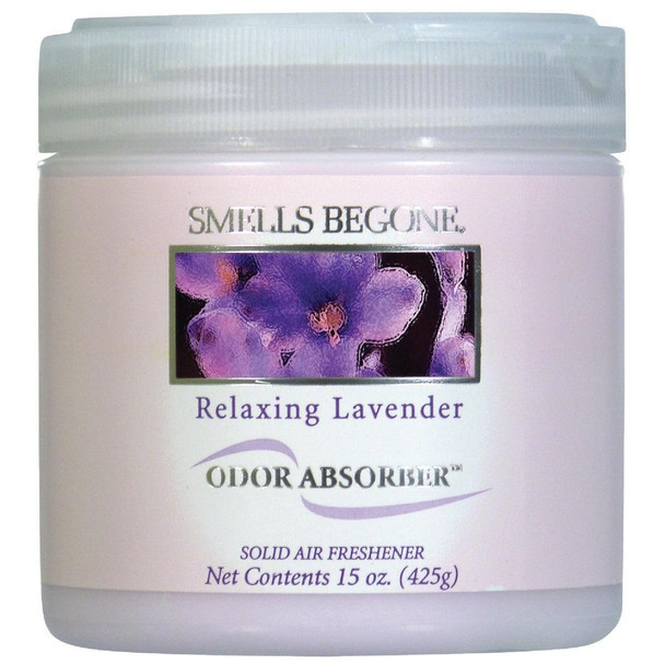 50616 Smells Begone 15 Oz. Relaxing Lavender Solid Air Freshener
