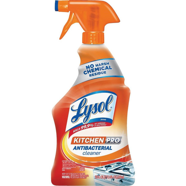 1920079556 Lysol 22 Oz. Pro Antibacterial Liquid Citrus Kitchen Cleaner