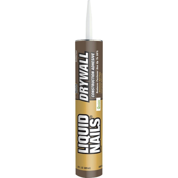 DWP24 LIQUID NAILS 28 Oz. VOC Drywall Construction Adhesive