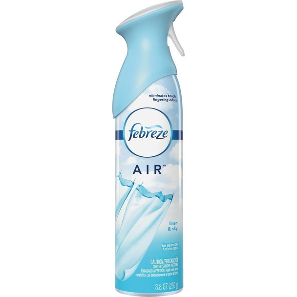 96256 Febreze Air 8.8 Oz.. Linen & Sky Aerosol Spray Air Freshener