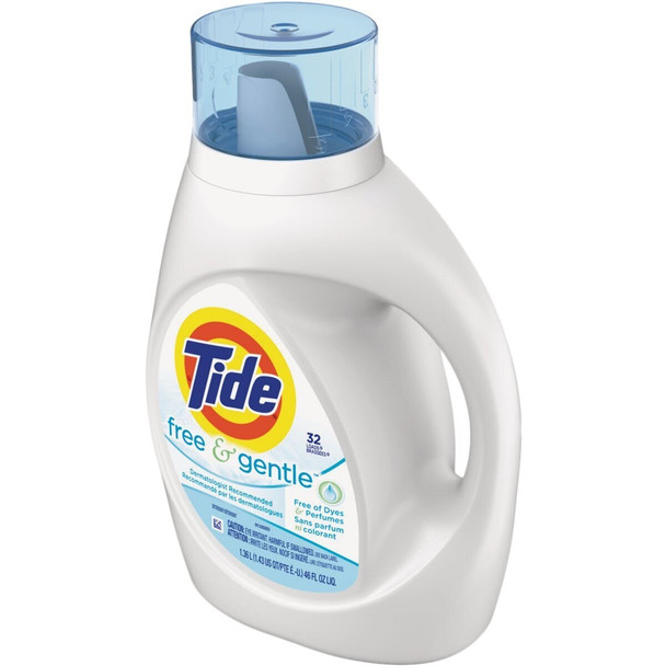 3700041823 Tide 46 Oz. 32 Load Free & Gentle Liquid Laundry Detergent