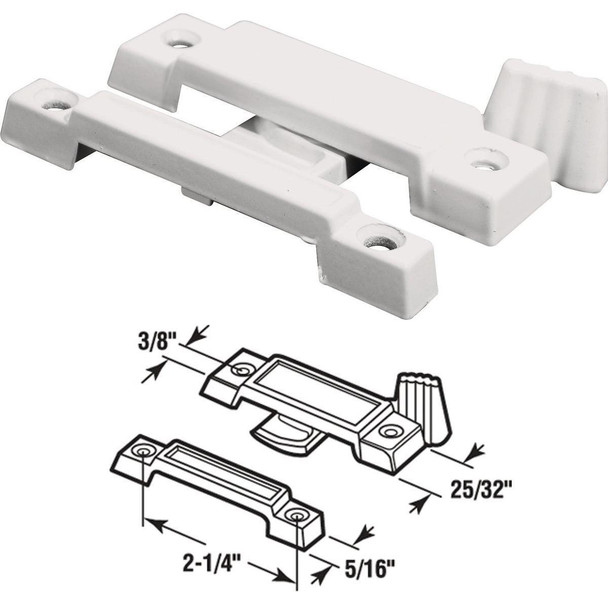 F 2533 Prime-Line Slim Line Window Sash Lock