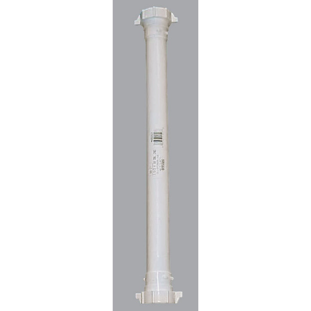 495913 1-1/4 In. X 16 In. White Plastic Double-End Extension Tube