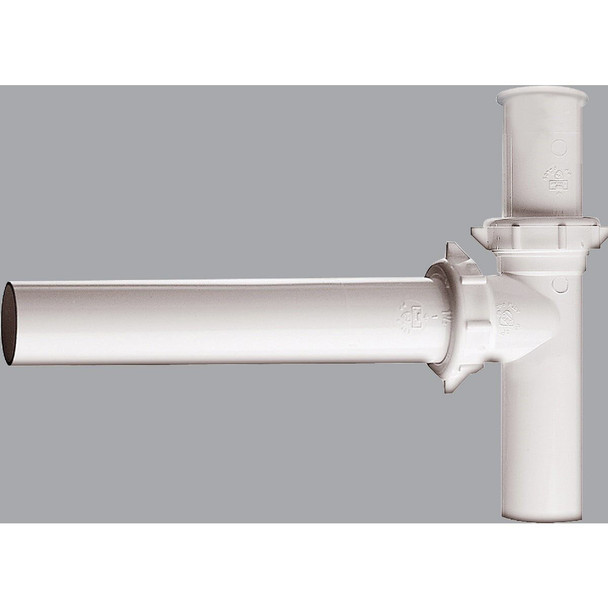 499412 1-1/2 In. x 16 In. White Plastic Disposer Drain Kit