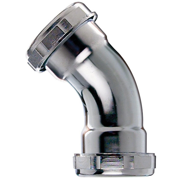 672K 1-1/2 In. Chrome-Plated Elbow
