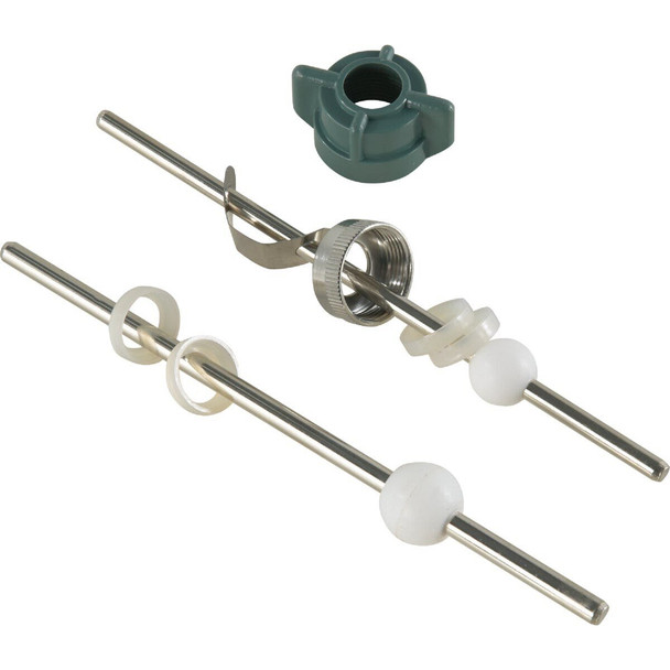 456136 Chrome-Plated Metal Pop-Up Center Piece Assembly