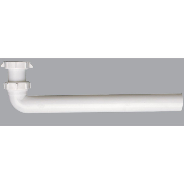 494879 1-1/2 In. x 15 In. White Plastic Waste Arm