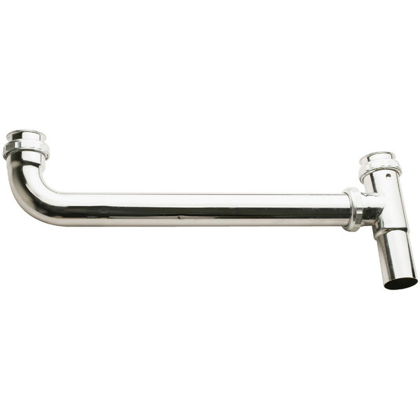 410772 1-1/2 In. x 16 In. Chrome Plated End Outlet Waste
