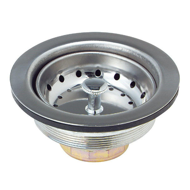 1431SSBX 3-1/2 In. Stainless Steel Fixed Post Basket Strainer Assembly