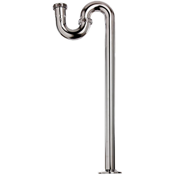 332CK 1-1/2 In. x 20-1/2 In. Chrome-Plated S-Trap