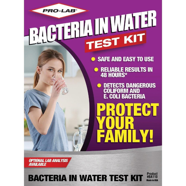 BA110 Pro Lab Water Bacteria Test Kit