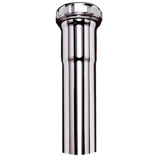 417597 1-1/4 In. x 6 In. Chrome Plated Extension Tube