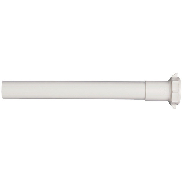 42-16WU 1-1/4 In. X 16 In. White Plastic Double-End Extension Tube