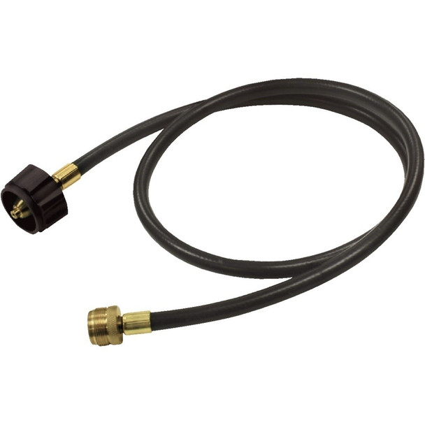 80004 GrillPro 4 Ft. 1/2 In. PVC LP Hose with Adapter