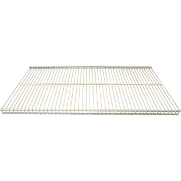 1813167211 Organized Living FreedomRail 6 Ft. W. x 16 in. D Profile Ventilated Closet Shelf, White