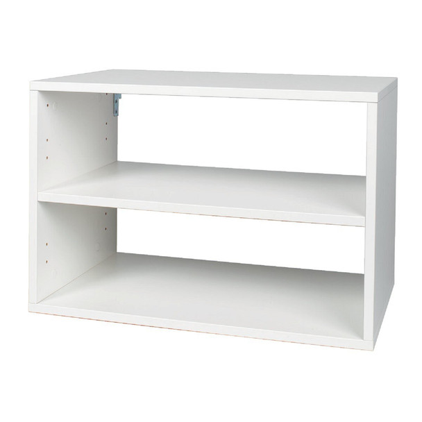 7315012411 FreedomRail 1-Shelf White Organization Box