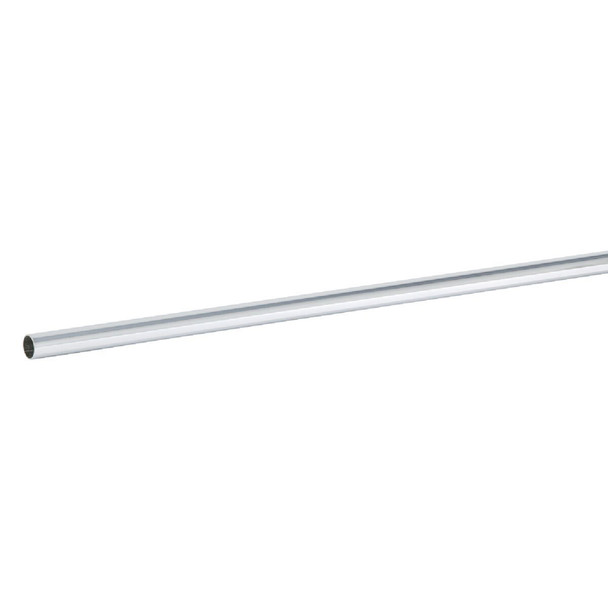 7913154834 Organized Living FreedomRail 4 Ft. x 1 In. Closet Rod, Chrome