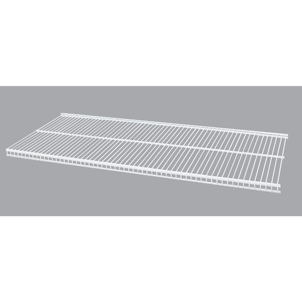 1813123011 Organized Living FreedomRail 30 In. W. x 12 in. D Profile Ventilated Closet Shelf, White