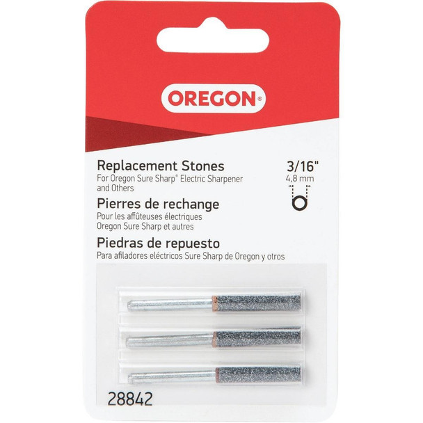 28842 Oregon 3/16 In. Replacement Grinding Stones (3-Count)