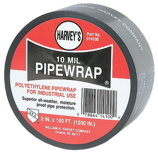 014100 Harvy 2 In. W. X 100 Ft. L. X 10 Mil. Thick Pipe Wrap