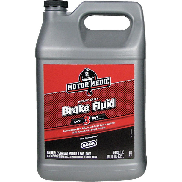M4434 MotorMedic 1 Gal. Heavy-Duty DOT 3 Brake Fluid