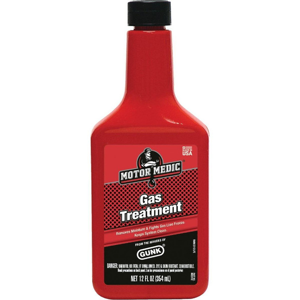 M2312 MotorMedic 12 Fl. Oz. Gas Treatment