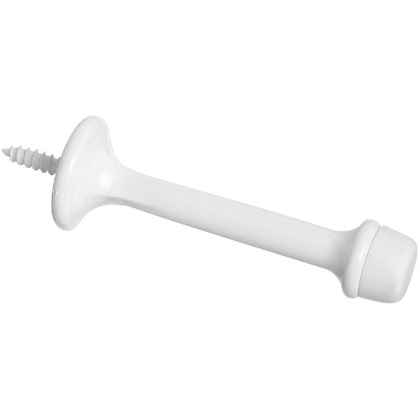 N248419 National Heavy Duty 3" Rigid Door Stop, White