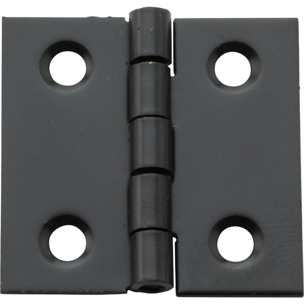 N211019 National 1 In. X 1 In. Oil Rubbed Bronze Broad Hinge (4-Pack)
