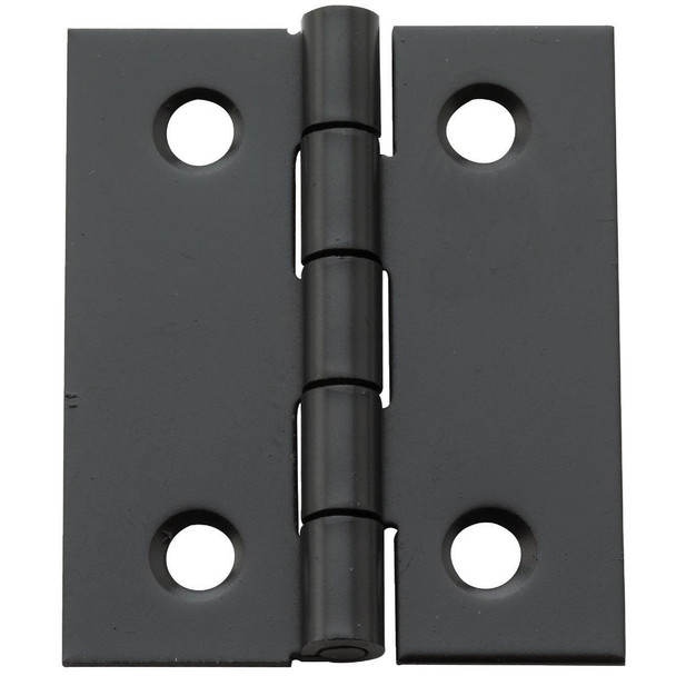 N211020 National 1-1/2 In. X 1-1/4 In. Oil Rubbed Bronze Broad Hinge (2-Pack)