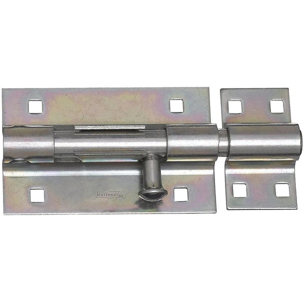 N151118 National 5 In. Zinc Extra Heavy Door Barrel Bolt