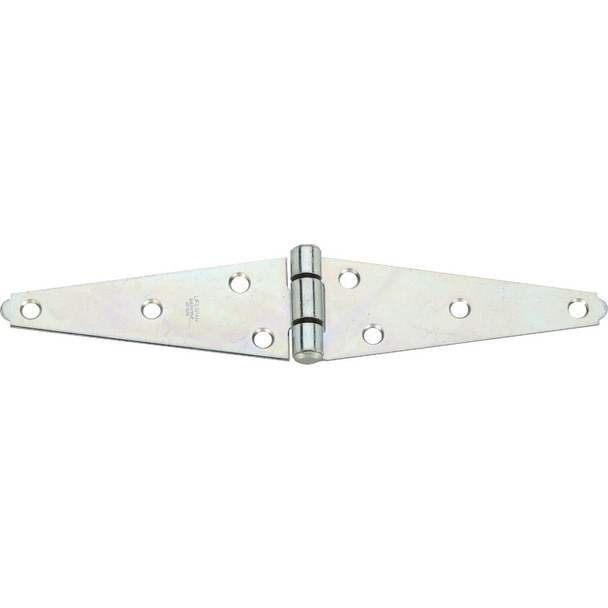 N128017 National 1.85 In. x 5 In. Zinc Heavy-Duty Strap Hinge