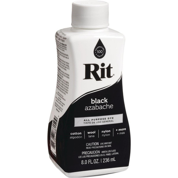 88150 Rit Black 8 oz Liquid Dye