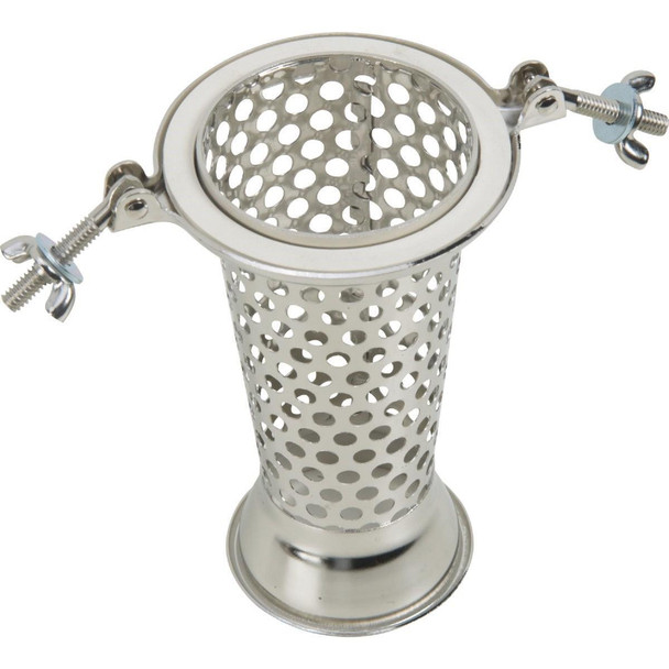 1954SS Sauce Master 6 In. x 3.5 In. Vegetable & Fruit Strainer - Salsa Screen