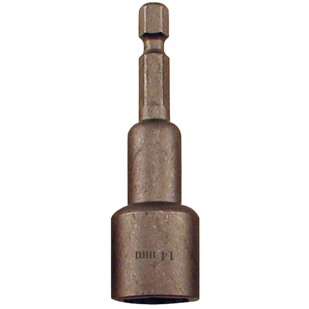 39501 Best Way Tools Metric 14 mm x 2-9/16 In. Magnetic Nutdriver Bit