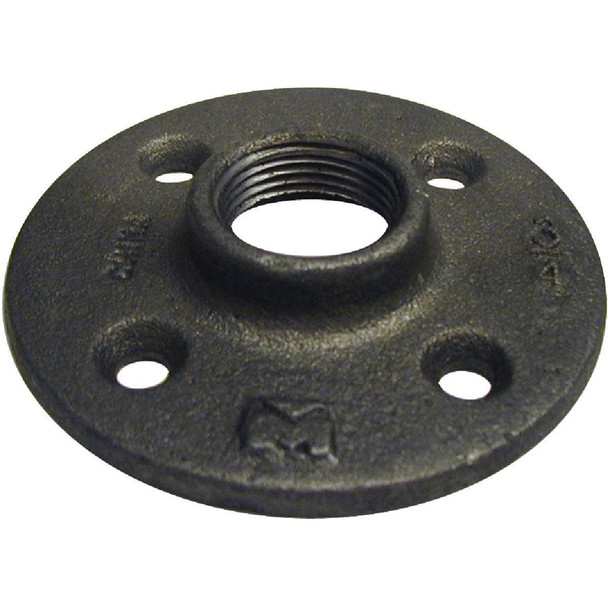 521-602HP Southland 3/8 In.x 2-1/2 In. Black Iron Floor Flange