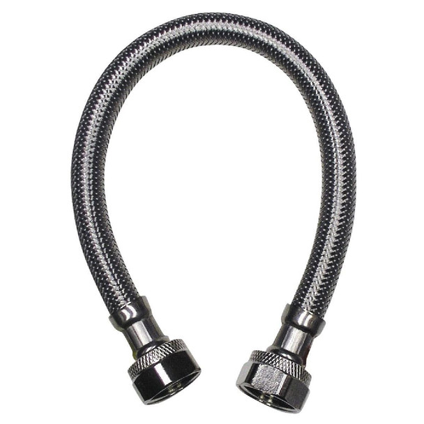 496-019 B&K 1/2 In. F X 1/2 In. F X 72 In. L Stainless Steel Faucet Connector