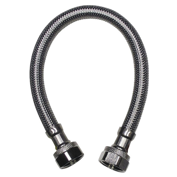 496-017 B&K 1/2 In. F X 1/2 In. F X 48 In. L Stainless Steel Faucet Connector