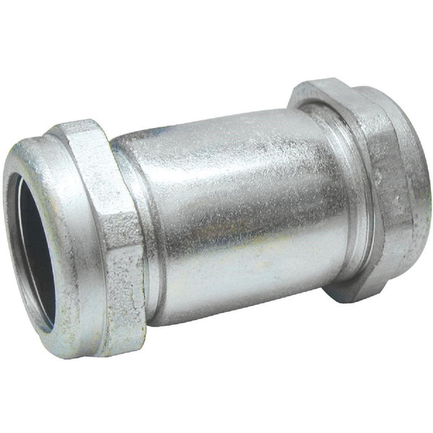 160-005 B&K 1 In. x 4-1/2 In. Compression Galvanized Coupling