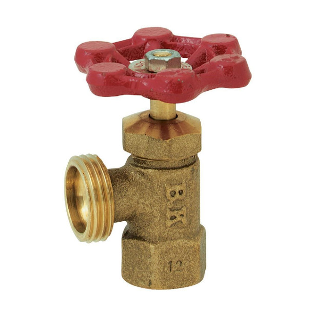 102-103 ProLine 1/2 FIP x 3/4 In. Hose Thread Brass Boiler Drain