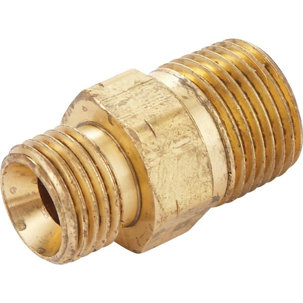 F276153 MR. HEATER 3/8 In. MPT x 9/16 In. LHMT Brass Male Pipe Fitting