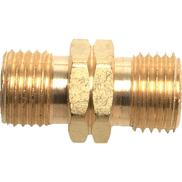 F276154 MR. HEATER 9/16 In. LHMT x 9/16 In. LHMT Brass Male Pipe Fitting