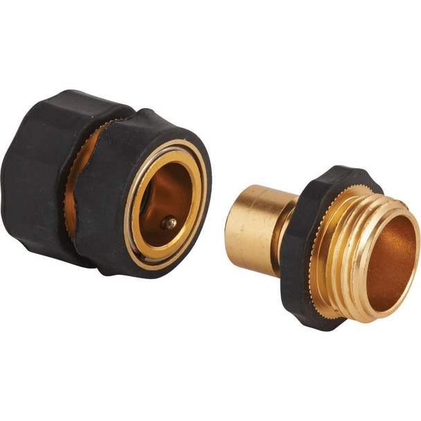 45C-BGDI Best Garden 1 Male, 1 Female Metal Quick Connect Connector Set