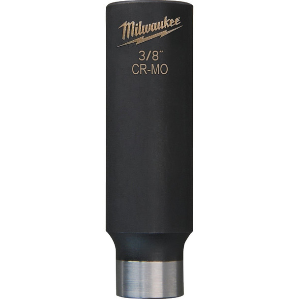 49-66-6121 Milwaukee SHOCKWAVE 3/8 In. Drive 1/2 In. 6-Point Deep Standard Impact Socket