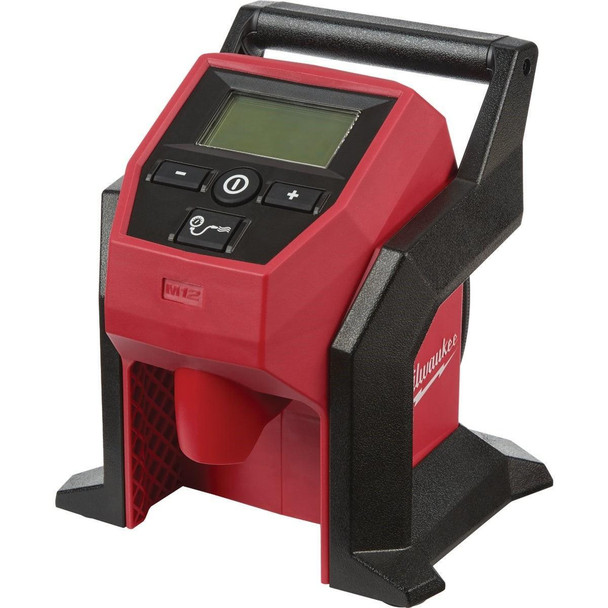 2475-20 Milwaukee M12 12 Volt Lithium-Ion 120 psi Compact Cordless Inflator (Tool Only)