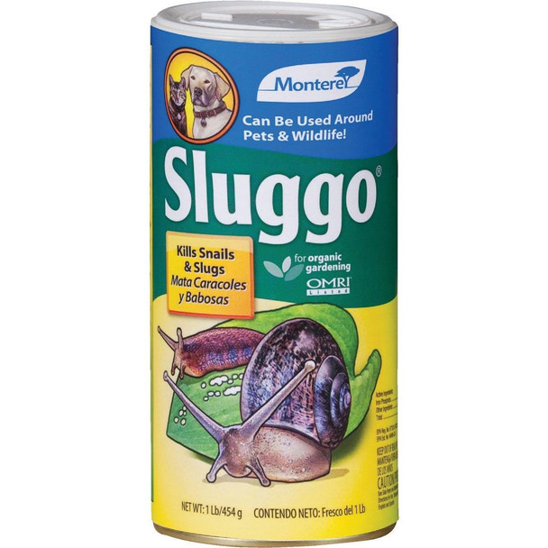 LG6515 Monterey Sluggo 1 Lb. Ready To Use Granules Organic Slug & Snail Killer