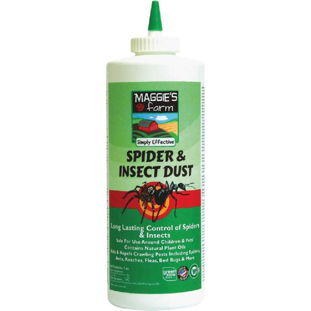 MSID007 Maggie's Farm 7 Oz. Ready To Use Powder Spider & Insect Killer